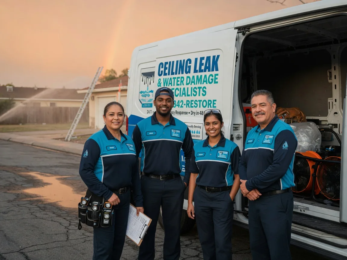 Ceiling Leak Cleanup company in New Milford, PA
