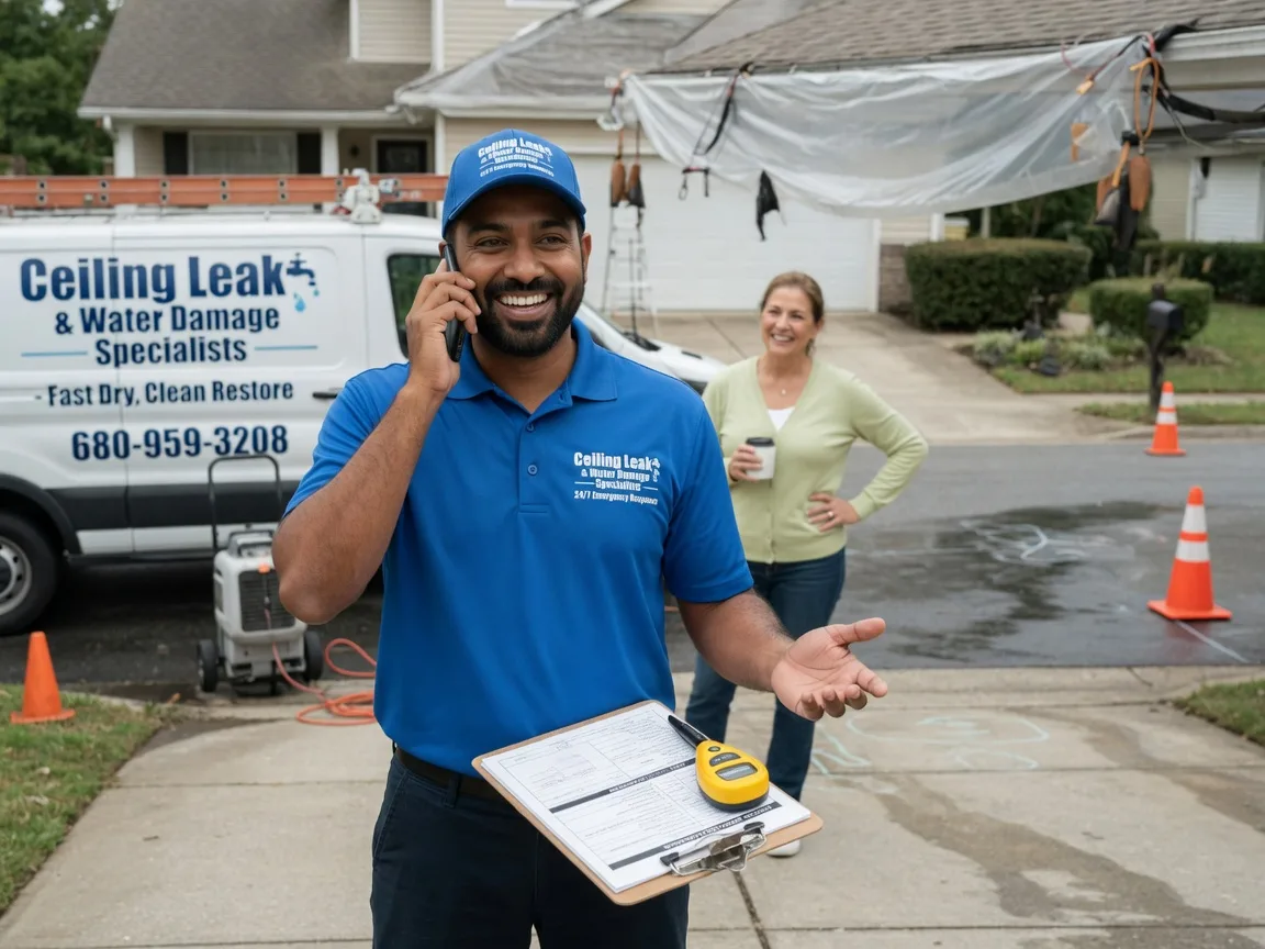 Ceiling Leak Cleanup New Milford, PA FAQs